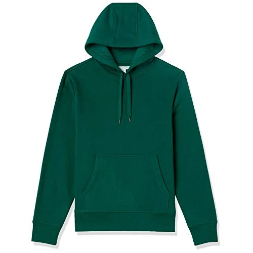Limited-time offer: Amazon Essentials Men's Pullover Sweatshirt Hoodie, Big & Tall Options Available, Forest Green, XS from 18.10 GBP to 17.00 GBP (save 6%)