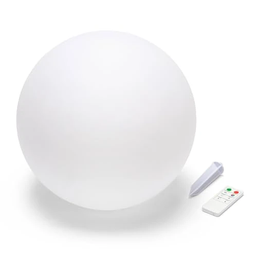 Tijdelijke aanbieding: SOLAR NOVA: RGB LED-bol op zonne-energie 25 cm van 48.25 € naar 48.25 € (0.00% korting)