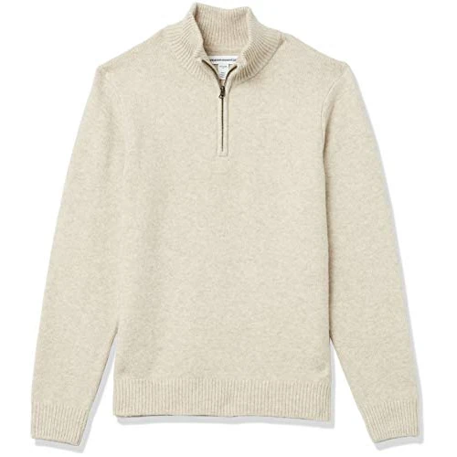 Tijdelijke aanbieding: Amazon Essentials heren Sweater met lange mouwen Soft Touch Quarter-zip van 31.49 EUR naar 31.49 EUR (korting 0%)