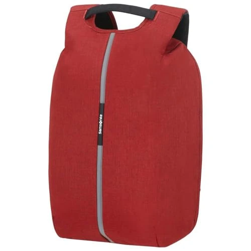 Samsonite Securipak - Mochila para Portátil de 15,6 Pulgadas, 44 cm, 17 L, Color Rojo (Rojo Granate)