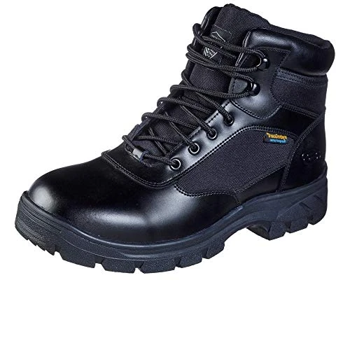 Offerta a tempo: Skechers Uomo Wascana Benen Boots, Black Leather W Textile, 47.5 EU - 0.00% da 96.82 € a 96.82 €