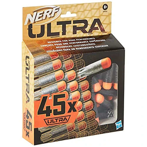 Limited-time offer: Nerf Ultra 45-Dart Refill Pack - 45 Official Darts for Ultra Blasters from 7.25 £ to 7.25 £ (save 0.00%)