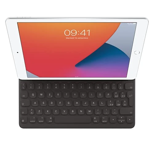 Oferta limitada: Apple Teclado Inteligente para iPad (9ª, 8ª y 7ª generación), iPad Air (3ª generación), iPad Pro de 10.5 Pulgadas, Italiano de 80.36 € a 80.36 € (ahorro 0.00%)