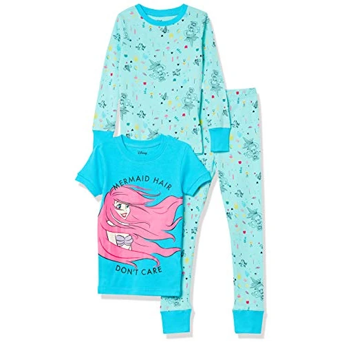Offerta a tempo: Amazon Essentials Disney | Marvel | Star Wars Set Pigiama Bambine e Ragazze, Chioma della Sirenetta, 6-7 Anni - 0.00% da 20.46 € a 20.46 €