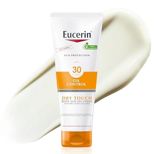 Eucerin Sun Protection Dry Touch LSF 30 Gel-Creme ultra leicht, 200 ml Crème