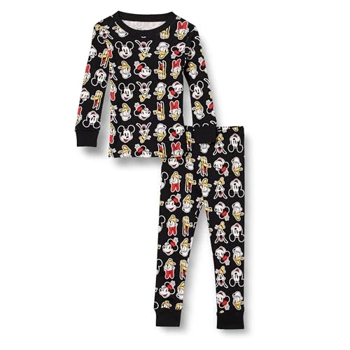 Offre limitée : Amazon Essentials Disney | Marvel | Star Wars Lot de Pyjamas en Coton, Coupe Ajustée Garçon, Mickey And Friends, 4 ans de 15.81 € à 15.81 € (0.00% de remise)
