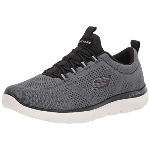 Zeitlich begrenztes Angebot: Skechers Summits Louvin Herrenschuhe, Schwarz/Weiß, 41 EU Weit von 49.95 € auf 49.95 € (0.00% Rabatt)
