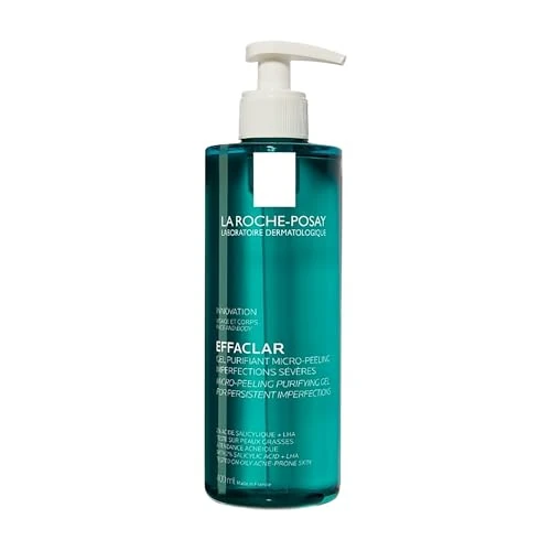 Limitiertes Angebot: La Roche Posay Mikro-Peeling Reinigungsgel, Für Gesicht und Körper, Für unreine, fettige Haut, Sanft exfolierend, Mit LHA, Salicylsäure, Glycerin und Zink, 400 ml von 21.90 EUR auf 14.99 EUR (Spare 32%)