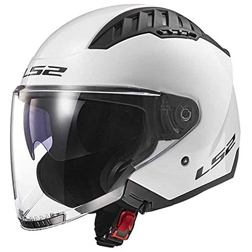 Offerta a tempo: LS2, Casco Moto Jet COPTER SOLID White, XXL - 0.00% da 70.84 € a 70.84 €