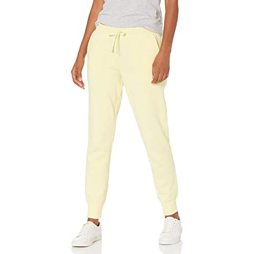 Offerta a tempo: Amazon Essentials Pantaloni da Jogging in Pile con Risvolto (Disponibili in Taglie Forti) — 38% da 15,99 € a 9,85 €