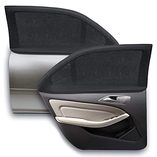 Offre limitée : WIN.MAX Pare-Soleil Voiture Bébé,2 Pièces Chaussette Voiture Soleil par Bloquer Les Rayons UV par Protege Soleil Voiture Arrière Enfants et Animaux (Noir) (XL) de 16.99 € à 16.99 € (0.00% de remise)