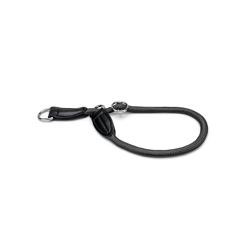 Zeitlich begrenztes Angebot: lionto Hundehalsband mit Zugstopp, Länge 50 cm, Dicke 1 cm, Schwarz von 8.95 € auf 8.95 € (0.00% Rabatt)