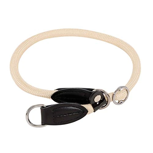 Oferta limitada: lionto Collar de perros collar retriever collar de adiestramiento, 50 cm, Beige de 10.84 € a 10.84 € (ahorro 0.00%)
