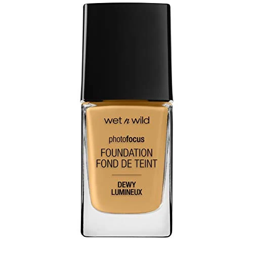 Limited offer: Wet n Wild, Photo Focus Foundation Dewy, Weightless Foundation with Nourishing and Long-wearing Formula, Buildable Coverage, Ideal for Normal to Dry Skin Type, Vegan, Desert Beige from 6.99 EUR to 6.99 EUR (save 0%)