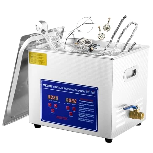 Offre limitée : VEVOR Nettoyeur à Ultrasons 10 L avec Minuterie Numérique et Chauffage de 112.90 € à 112.90 € (0.00% de remise)