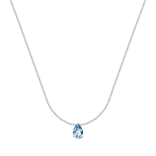 Offerta a tempo: Bluespirit Collana da donna, Collezione Aurora, in Argento 925, Zirconi,Idee regalo, Ciondolo a goccia - P.25U210000200 - 0.00% da 38.70 € a 38.70 €