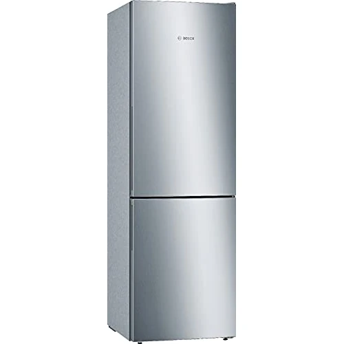 Bosch KGE36ALCA Serie 6 - Refrigerador y congelador, 186 x 60 cm, 214 L de refrigeración + 88 L de congelación, VitaFresh Fresh con menos frecuencia, iluminación LED uniforme