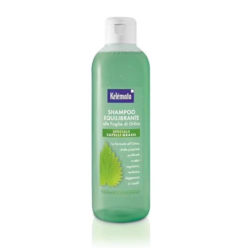 Offerta a tempo: Kelémata, Shampoo Equilibrante alle Foglie di Ortica, 250 ml, Regola l’Eccesso di Sebo Donando Leggerezza ai Capelli, Ideale per Capelli Grassi e Uso Frequente, Formula Delicata e Tonificante - 0.00% da 5.20 € a 5.20 €
