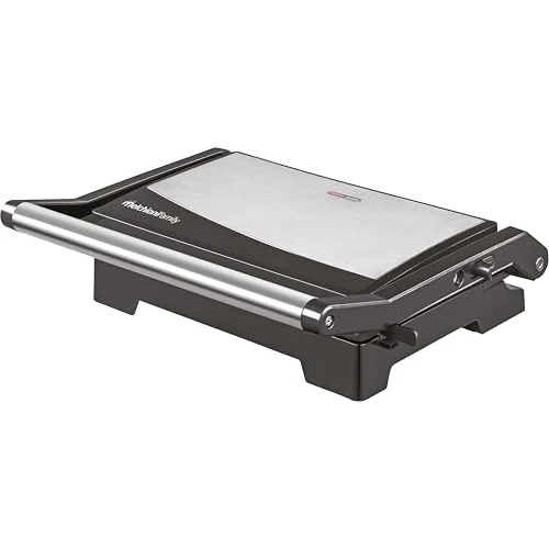 Offerta a tempo: Melchioni Family | BURGER Mini Bistecchiera Elettrica 1000W con Piastre Grill Antiaderenti, Tostapane per Sandwich, Distribuzione Uniforme del Calore, Apertura a 180° - 47% da 28.26 € a 14.99 €