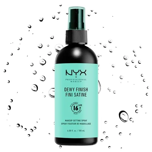 Offerta a tempo: NYX Professional Makeup Setting Spray, Spray fissante leggero a lunga tenuta, Formula vegana, Finish dewy, Maxi formato, 180 ml - 17% da 21.90 € a 18.10 €