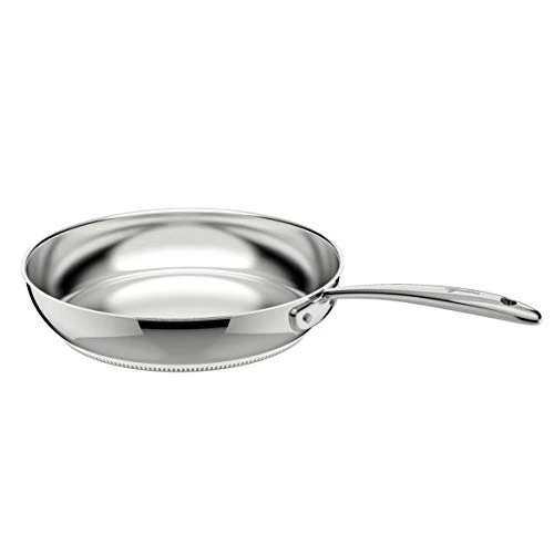 Offerta a tempo: Lagostina Accademia Lagofusion Padella Acciaio Inox 18/10 Ø 24 cm, Pentola Induzione, Gas e Forno fino a 250 °C, Finitura Lucida Esterna e Satinata Interna, Manici Rivettati, Fondo 5 Strati - 17% da 120.00 € a 99.90 €
