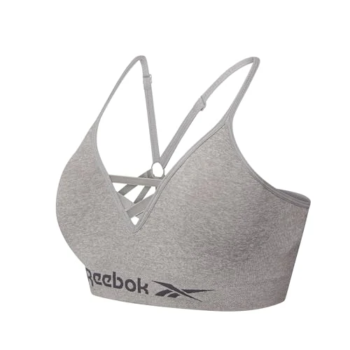 Offerta a tempo: Reebok Maryna Reggiseno Sportivo Donna | Top Fitness Seamless Senza Ferretto con Coppe Rimovibili | Sostegno Elevato e Reggiseno Traspirante per Allenamento - 37% da 28.00 € a 17.72 €
