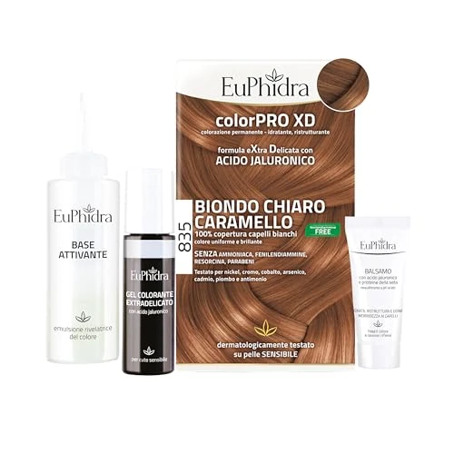Zeitlich begrenztes Angebot: Euphidra Farbe Colorpro XDm Dunkelblond Karamel 835, 60 ml von 10.01 € auf 10.01 € (0.00% Rabatt)
