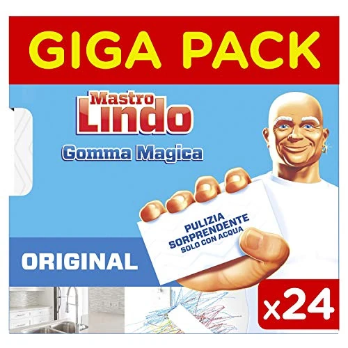 Offerta a tempo: Mastro Lindo Gomma Magica 24 pezzi - 44% da 35.39 € a 19.99 €