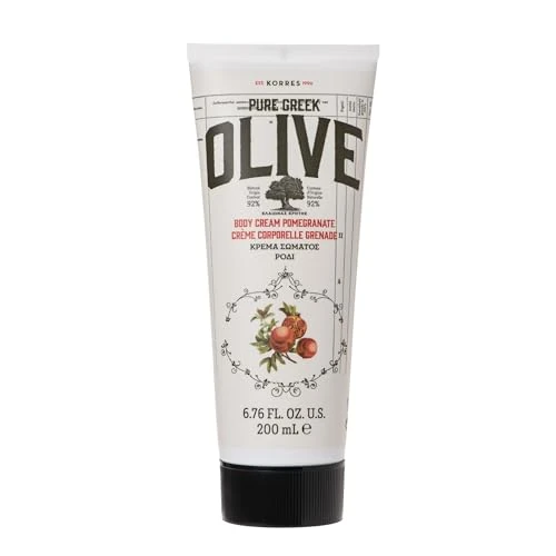 Tijdelijke aanbieding: KORRES 21006282,Olijf & Pomegranaat hydraterende lichaamscrème, dermatologisch getest, 200 ml van 10.60 € naar 10.60 € (0.00% korting)