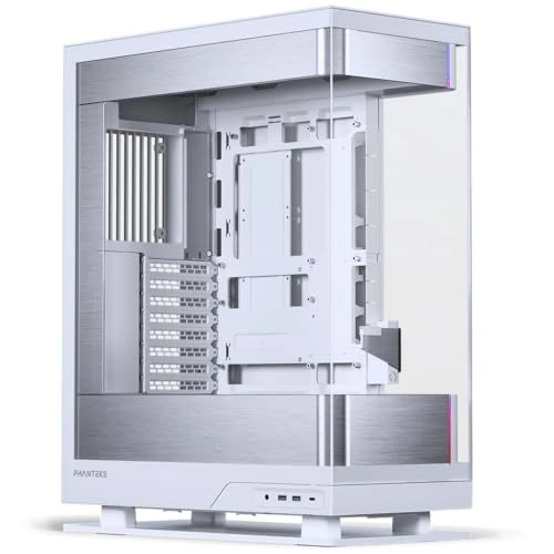 Zeitlich begrenztes Angebot: Phanteks Evolv X2 Mi-Tower-Spielrahmen, vertikales Kühlsystem, Chassis aus transparentem Hartglas, Innenplatte aus gebürstetem Aluminium mit integrierter D-RGB-Beleuchtung, Silberweiß von 159.90 € auf 159.90 € (0.00% Rabatt)