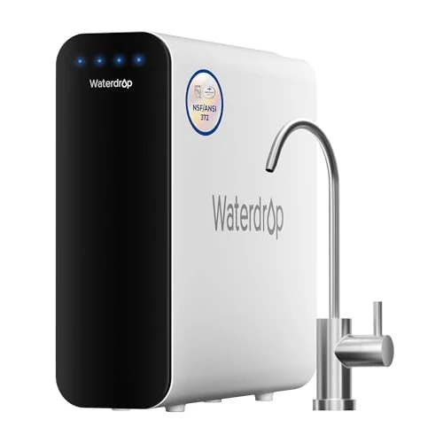 Oferta limitada: Waterdrop TSU 0,01 μm Sistema de Filtro de Agua Debajo del Fregadero de Ultrafiltración, Alta Capacidad de 3 Etapas, Panel Inteligente, Sin Aguas Residuales, Reducir PFAS, PFOA/PFOS de 179.99 € a 179.99 € (ahorro 0.00%)