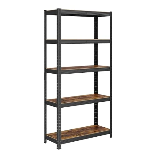 Offerta a tempo: SONGMICS Scaffalatura, Scaffale Industriale, Ripiani Regolabili, 650 kg - 20% da 39.99 € a 31.99 €