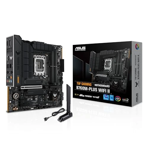Tijdelijke aanbieding: Scheda madre - ASUS - TUF GAMING B760M-PLUS WIFI II - Intel B760 LGA 1700 micro ATX van 169.95 € naar 169.95 € (0.00% korting)