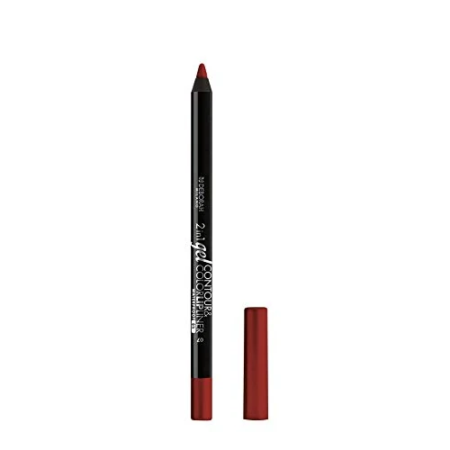 Offerta a tempo: Deborah Milano - Matita Labbra 2 in 1 Gel Contour&Color, 07 True Red, Finish ad Alta Pigmentazione e Ultra-Scorrevole, Waterproof e a Lunga Durata, Dona Intensità e Definizione, 1.3 gr - 58% da 10.65 € a 4.45 €