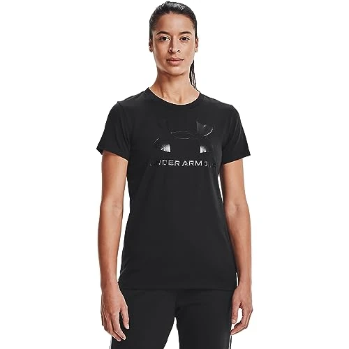 Under Armour Femme Live Sportstyle Graphic Ssc T shirt, Noir (002), XS EU