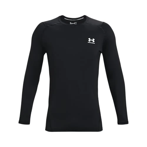 Under Armour Herren UA HG Armour Fitted LS, langärmliges Funktionsshirt, schnelltrocknendes Langarmshirt