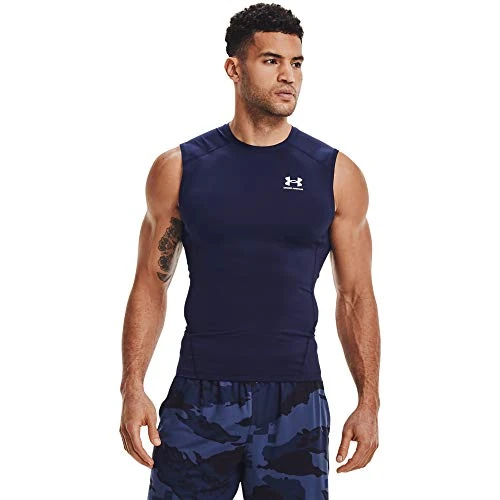 Limited-time offer: Under Armour Men UA HG Armour Comp SL, Cooling & Breathable Tank Top for Men, Gym Vest with Anti-Odour Material from 32.00 £ to 32.00 £ (save 0.00%)