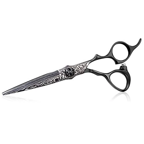 Offerta a tempo: PURPLEBIRD Forbici per capelli Forbici Professionali Da Parrucchiere per Taglio dei Capelli da 6 pollici, Forbici Affilate per Parrucchieri,Barbieri,Uomini,donna con finitura in Damasco - 35% da 32.59 € a 21.05 €
