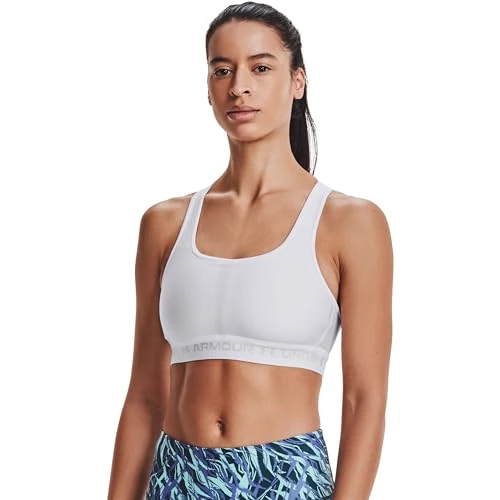Under Armour Mujer UA Crossback Mid Bra, sujetador deportivo