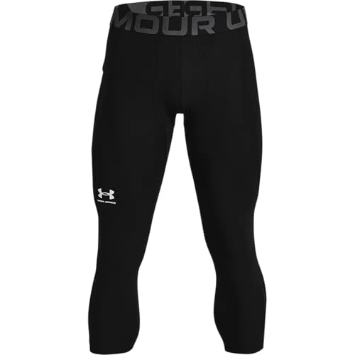 Tijdelijke aanbieding: Under Armour UA HG Armour 3/4 legging voor heren, comfortabele en robuuste 3/4 sportlegging voor mannen, lichte en elastische trainingsbroek met compressiepasvorm van 39.95 € naar 34.87 € (13% korting)