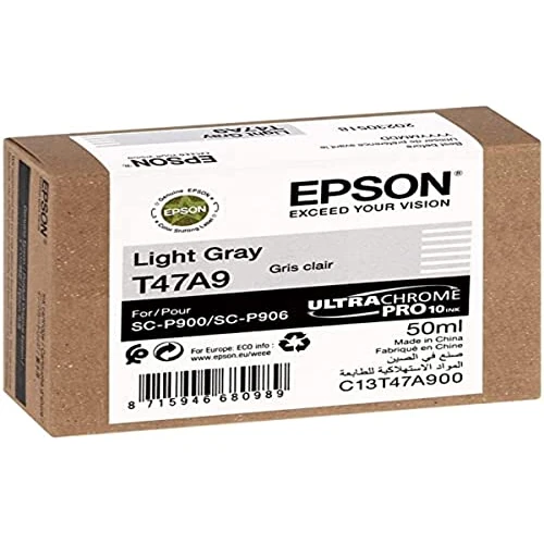 Offerta a tempo: Epson C13T47A900 inchiostro grigio chiaro 50 ml — 8% da 44,53 € a 40,99 €