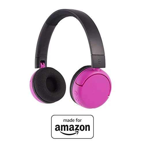 Offerta a tempo: BuddyPhones PopTime - Nuove cuffie Bluetooth Made for Amazon, per bambini e ragazzi da 8 a 15 anni, rosa - 0.00% da 34.99 € a 34.99 €