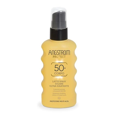 Zeitlich begrenztes Angebot: Angstrom Protect Sonnenmilch Spray LSF 50+, feuchtigkeitsspendende und langanhaltende Wirkung, geeignet für empfindliche Haut, 175 ml von 10.29 € auf 10.29 € (0.00% Rabatt)