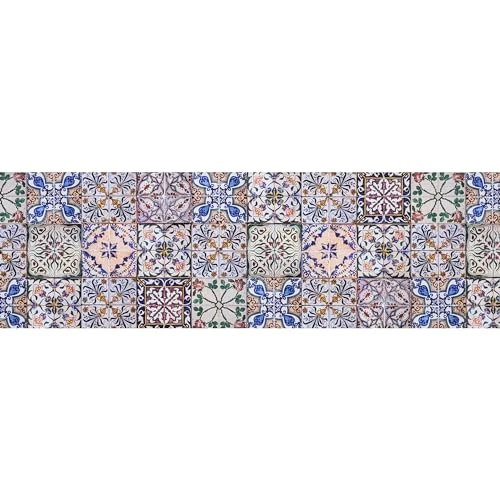 Offerta a tempo: REDS - Tappeto Cucina Lavabile Antiscivolo Stampato 50x120 cm Maioliche - 0.00% da 17.85 € a 17.85 €