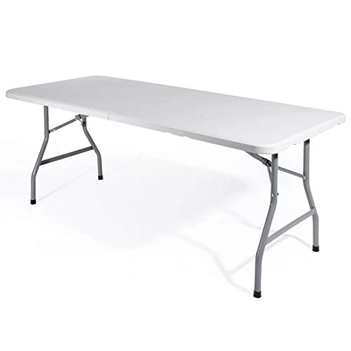 Offerta a tempo: Totò Piccinni Tavolo KATIA VALIGETTA Salvaspazio da Giardino Pieghevole per PIC-Nic Buffet da Cucina Campeggio Casa Catering (Tavolo 180x70x74) - 5% da 39.99 € a 37.99 €