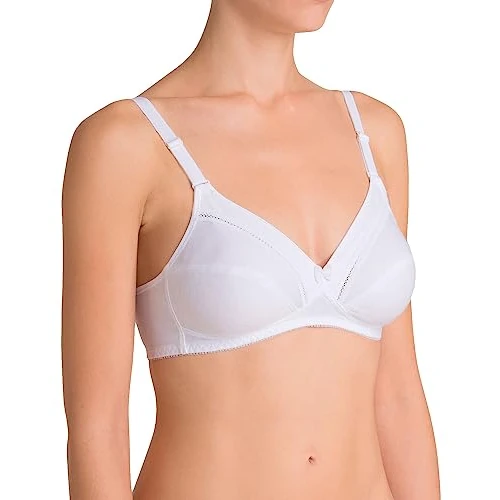 Offerta a tempo: Triumph BH Cotton Classic Stretch N B-C 75-100 - Confezione da 2 bianco 100B - 43% da 28.19 € a 15.99 €