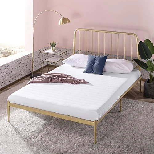 Zinus EU-QFMS-5L Quilted Memory Foam Mattress, Fabric, Single