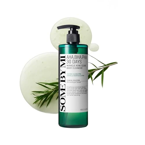 Oferta limitada: SOME BY MI AHA BHA PHA 30 Days Miracle Acne Clear Body Cleanser – 400ml – Gel de ducha exfoliante diario coreano con árbol de té – Limpia profundamente el sebo e impurezas – Cuidado coreano de 31.94 € a 19.40 € (ahorro 39%)