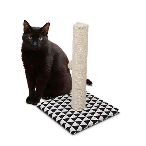 Limited-time offer: Croci Optica Basis Cat Scratching Post for Adults Large and Small Cats with Tree and Rope with Soothing Cat Ball, Cartoon Scratch, Accessories and Toys for Pets from $36.21 to $36.21 (save 0.00%)