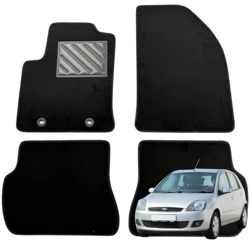 Offerta a tempo: Tappetini Ford Fiesta V dal 2005 al 2008, Su Misura, Set 4 Pezzi - 13% da 31.90 € a 27.90 €